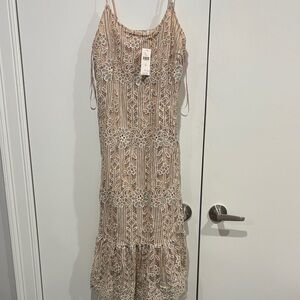 Anthropologie  Lace Midi Dress
